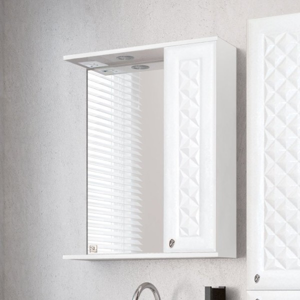 Зеркало Style Line Канна Люкс С 60 белое