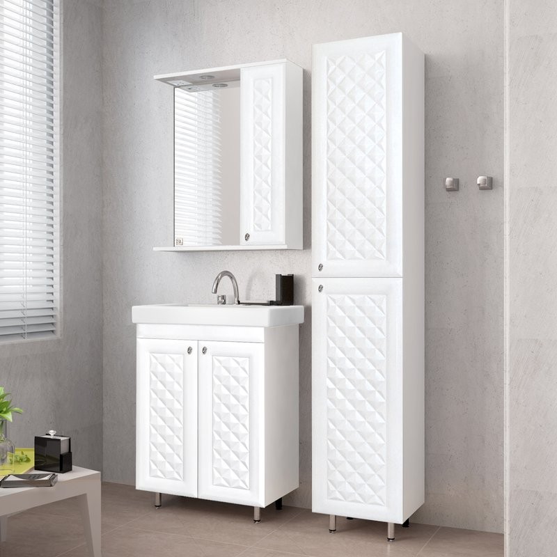 Зеркало Style Line Канна Люкс С 60 белое
