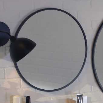 Зеркало круглое Jacob Delafon Odeon Rive Gauche EB1176-S14 50 см черный сатин
