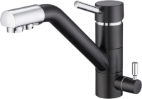 Смеситель для кухни Emar Quartz 3008 морион Смеситель для кухни Emar Quartz 3008 морион