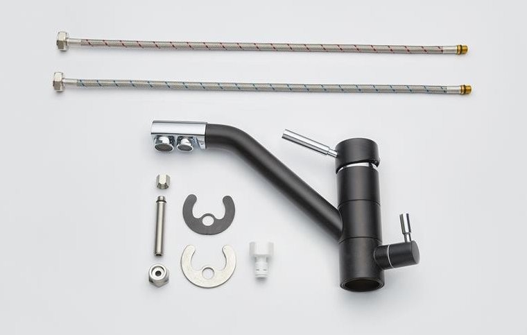 Смеситель для кухни Emar Quartz 3008 морион