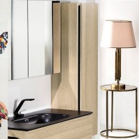 Шкаф-пенал для ванной Armadi Art Vallessi дуб светлый Шкаф-пенал для ванной Armadi Art Vallessi дуб светлый