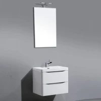 Мебель для ванной комнаты BelBagno Ancona-N 60 bianco lucido подвесная