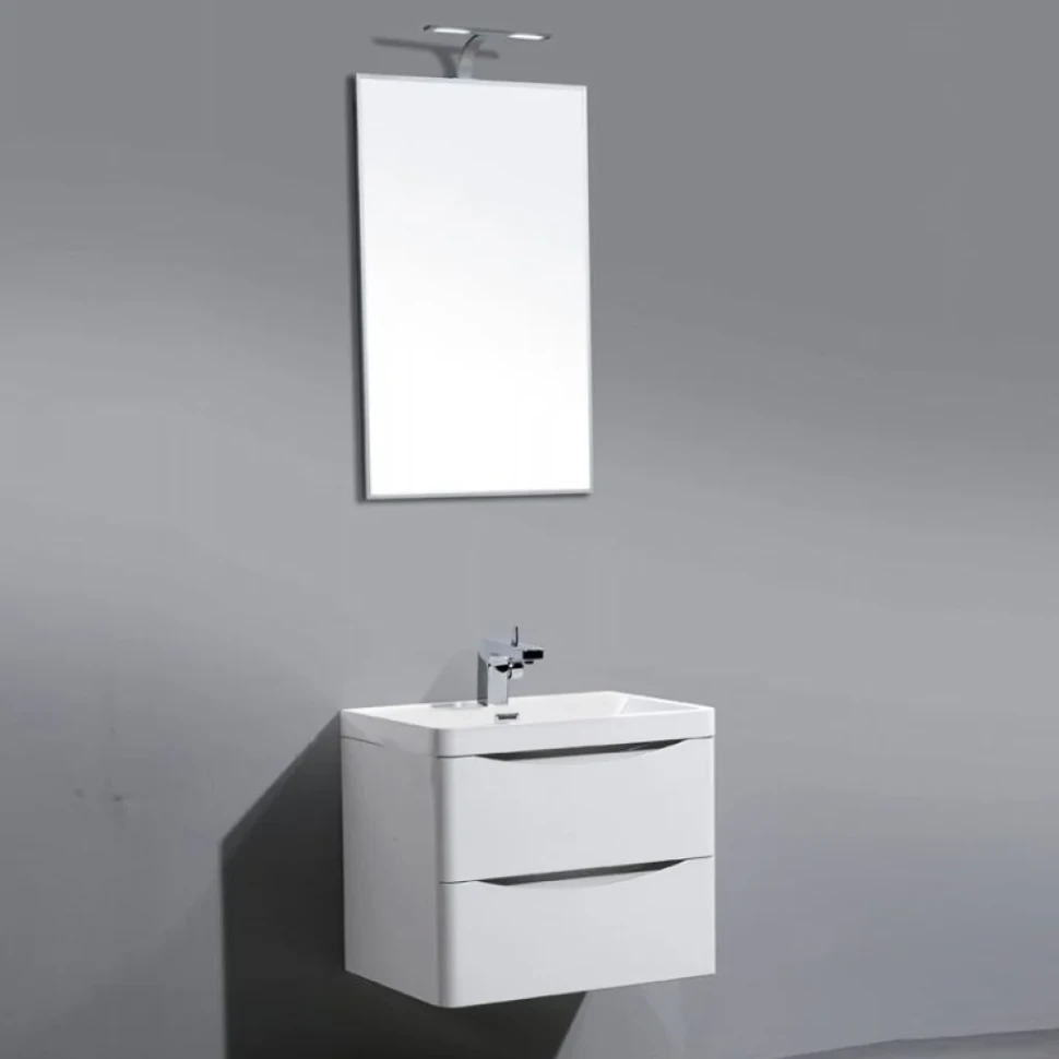 Мебель для ванной комнаты BelBagno Ancona-N 60 bianco lucido подвесная