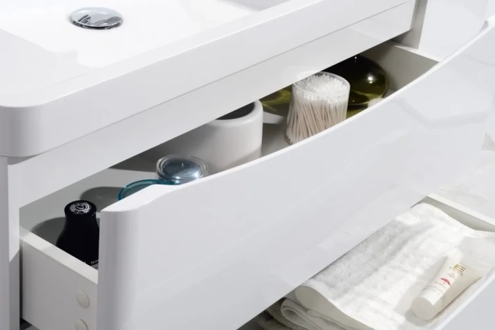 Мебель для ванной комнаты BelBagno Ancona-N 60 bianco lucido подвесная