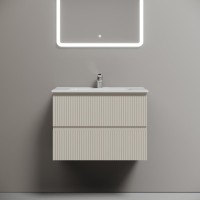 Тумба под раковину Sancos подвесная Snob R 70 Beige Soft SNR70CE