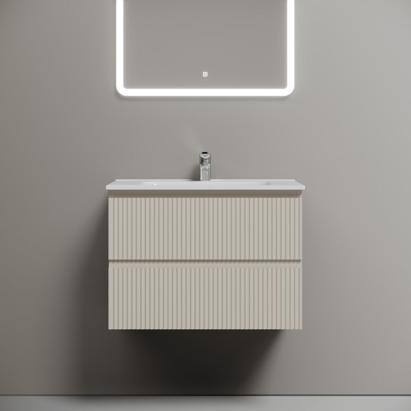 Тумба под раковину Sancos подвесная Snob R 70 Beige Soft SNR70CE