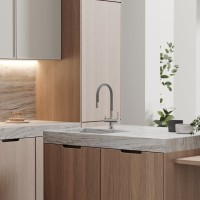 Смеситель для кухни Sancos Lucia SC4004CH с гибким изливом, хром