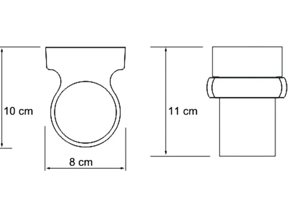 Набор Стакан Wasserkraft Berkel K-6828 + Мыльница K-6829