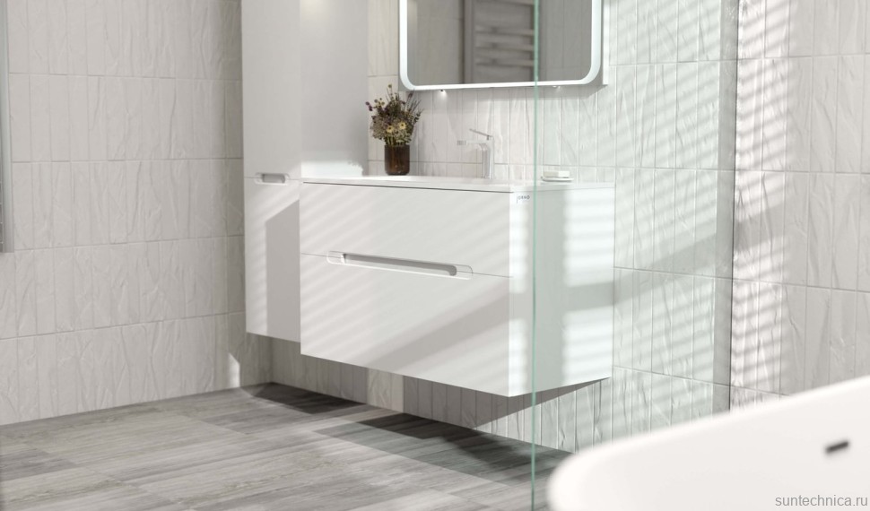 Тумба с раковиной Jorno Modul 100