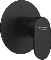 Встраиваемый смеситель для душа и ванны KERAMA MARAZZI Ole 69475EKM.01.093 черный матовый