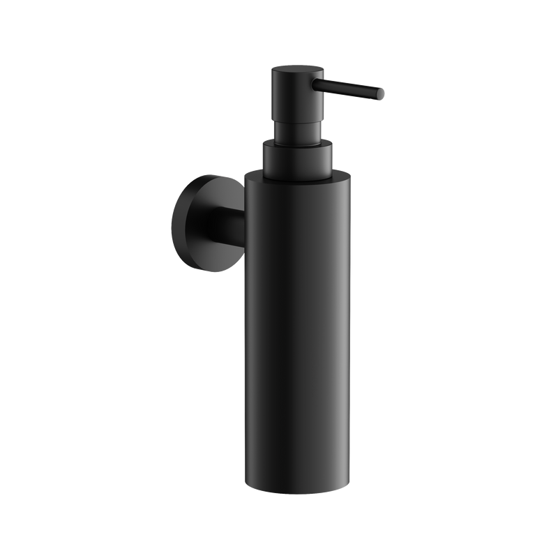 Дозатор для жидкого мыла Sancos Base SC9027MB настенный, черный