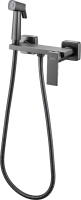 Гигиенический душ Haiba HB5517-3 со смесителем, оружейная сталь
