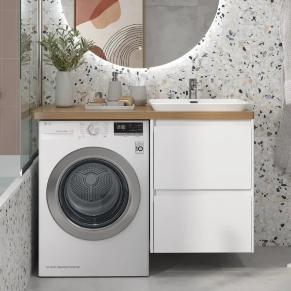 Тумба с раковиной Velvex Klaufs 56*60.2Y R под стиральную машину