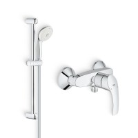 Душевой комплект Смеситель для душа Grohe Eurosmart New 33555002 + Гарнитур Tempesta New 27794001