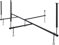 Акриловая ванна 1MarKa Luxe 155x155 см, угловая, пристенная, белая, четверть круга, с каркасом, с сиденьем