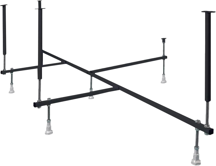Акриловая ванна 1MarKa Luxe 155x155 см, угловая, пристенная, белая, четверть круга, с каркасом, с сиденьем