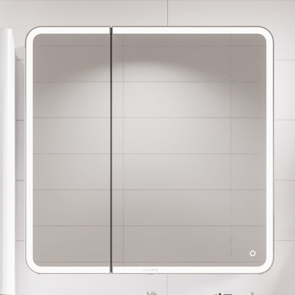 Зеркало-шкаф Grossman Адель 80 с подсветкой