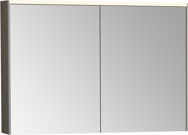 Зеркало-шкаф VitrA Core 100 с подсветкой, антрацит