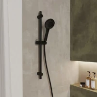 Душевая лейка Milardo Ideal Spa ILS5FBRM18 матовая черная
