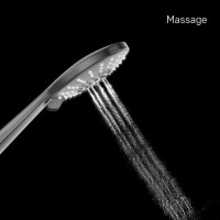 Душевая лейка Milardo Ideal Spa ILS5FBRM18 матовая черная