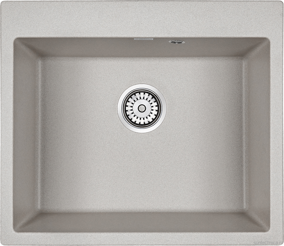 Комплект Мойка Paulmark Kante 60 PM106052-GR серый + Измельчитель Intenso