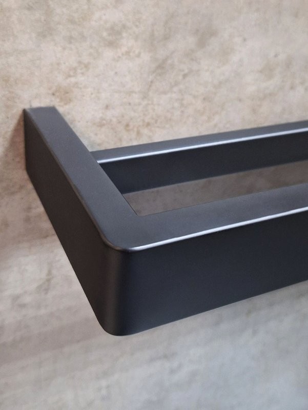 Держатель для полотенец AltroBagno Aperto 081403 MB матовый черный