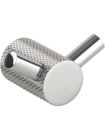 Крючок Bemeta Brilia 177106030 полированное серебро, на шурупах