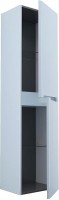 Шкаф пенал для ванной IDDIS Edifice 40 голубой