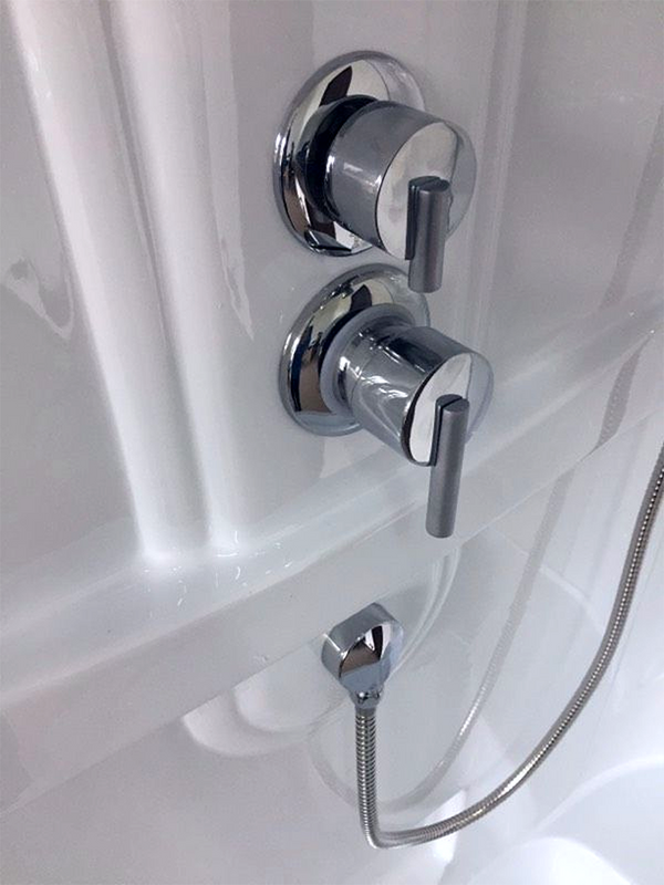 Душевая кабина Royal Bath BP RB8120BP1-M-L с высоким поддоном, с сиденьем