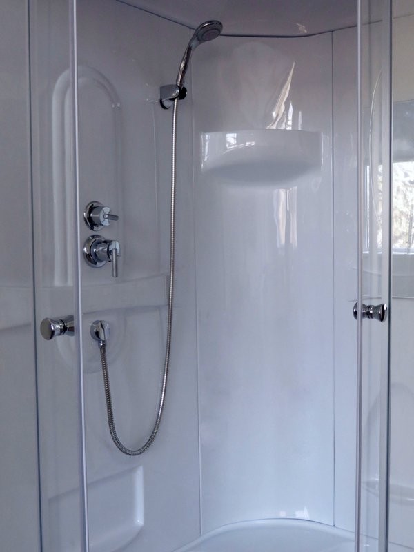 Душевая кабина Royal Bath BP RB8120BP1-M-L с высоким поддоном, с сиденьем