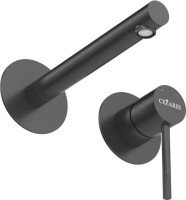Смеситель для раковины Cezares Relax RELAX-BLI2-2-NOP-W0 С ВНУТРЕННЕЙ ЧАСТЬЮ, матовый черный