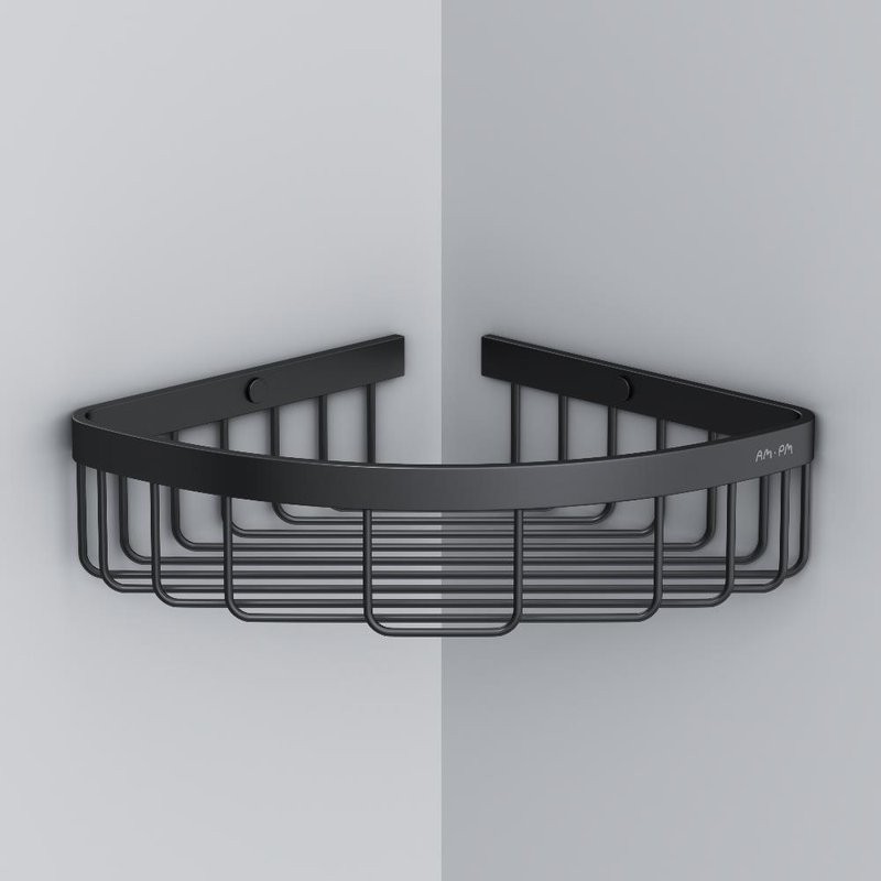 Полка AM.PM Sense L A7452122 угловая, черная