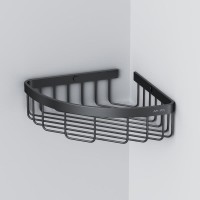 Полка AM.PM Sense L A7452122 угловая, черная Полка AM.PM Sense L A7452122 угловая, черная