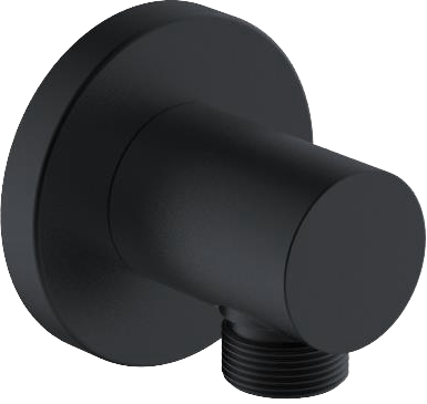 Душевой комплект Смеситель Aquanet Static AF330-51B С ВНУТРЕННЕЙ ЧАСТЬЮ, чёрный + Душевая лейка AF000-07B чёрная матовая + Подключение AF330-92B чёрное матовое + Душ AF330-84-S250B черный матовый + Кронштейн AF330-91B чёрный матовый