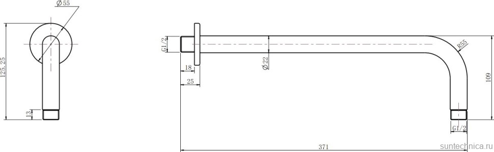 Душевой комплект Смеситель Aquanet Static AF330-51B С ВНУТРЕННЕЙ ЧАСТЬЮ, чёрный + Душевая лейка AF000-07B чёрная матовая + Подключение AF330-92B чёрное матовое + Душ AF330-84-S250B черный матовый + Кронштейн AF330-91B чёрный матовый