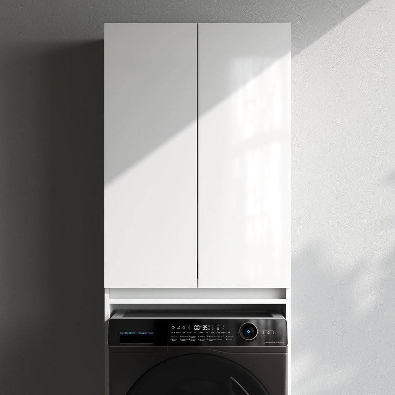 Шкаф над стиральной машиной AM.PM X-Joy M85CSX0652WG1 65 напольный, глянцевый белый