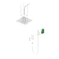 Душевой комплект Timo Petruma SX-5029/16SM С ВНУТРЕННЕЙ ЧАСТЬЮ, с термостатом, белый матовый
