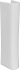 Комплект раковина с пьедесталом  Раковина STWORKI Дублин 45 + Сифон для раковины Wirquin Минор с отводом для стиральной машины + Пьедестал для раковины STWORKI Дублин K3502-0000 + Зеркало-шкаф STWORKI Мальмё МВК074 45, с подсветкой, белый, прямоугольный,