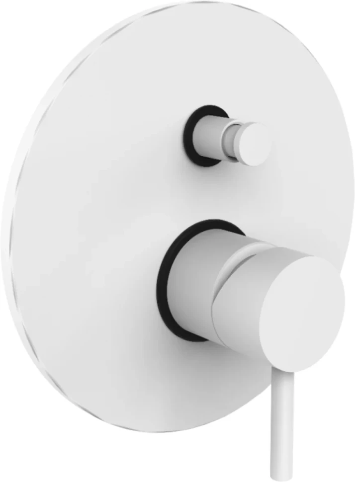 Комплект для ванной Paffoni Light KITLIG015BO071 С ВНУТРЕННЕЙ ЧАСТЬЮ, белый