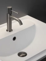 Смеситель для раковины AltroBagno Bilancia AltroBagnoBilancia0141GM оружейная сталь