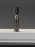 Смеситель для раковины AltroBagno Bilancia AltroBagnoBilancia0141GM оружейная сталь