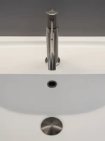 Смеситель для раковины AltroBagno Bilancia AltroBagnoBilancia0141GM оружейная сталь