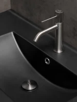 Смеситель для раковины AltroBagno Bilancia AltroBagnoBilancia0141GM оружейная сталь