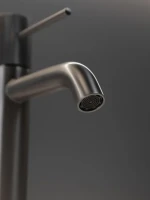 Смеситель для раковины AltroBagno Bilancia AltroBagnoBilancia0141GM оружейная сталь