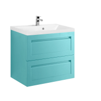 Тумба под раковину без столешницы Art&Max Platino 60 подвесная, светло-зеленая матовая