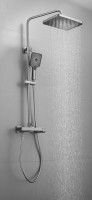 Душевая стойка BELZ B672 B24672-3 оружейная сталь