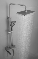 Душевая стойка BELZ B672 B24672-3 оружейная сталь