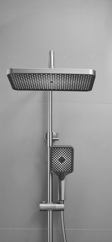 Душевая стойка BELZ B672 B24672-3 оружейная сталь