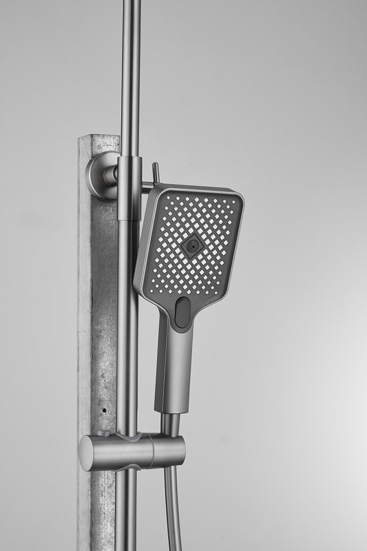 Душевая стойка BELZ B672 B24672-3 оружейная сталь